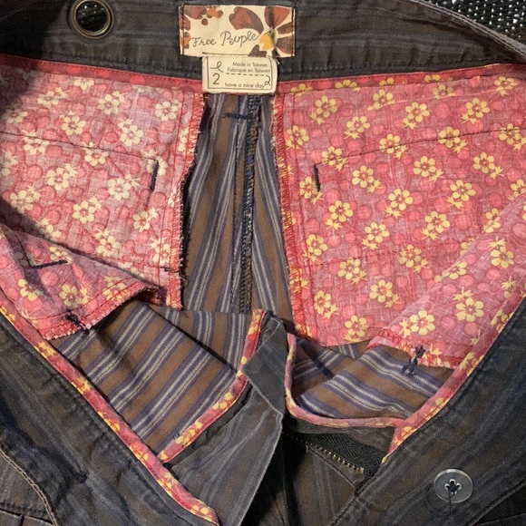 Free People Striped Poplin Shorts! - Picture 7 of 7